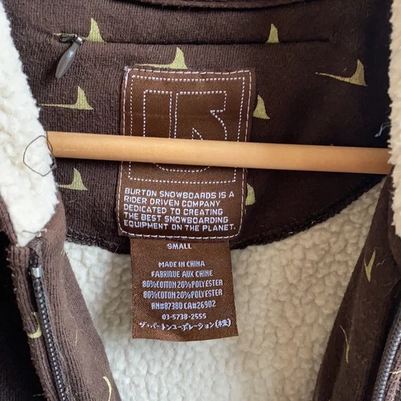 ❄️ Burton Sherpa Lined Hoody in Brown - Picture 9 of 15